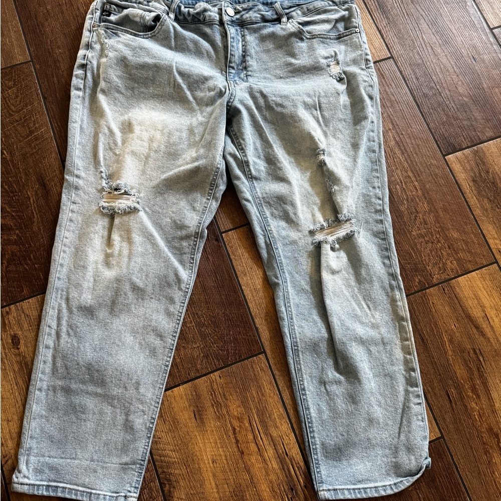Stylish Light Gray Men's Jeans